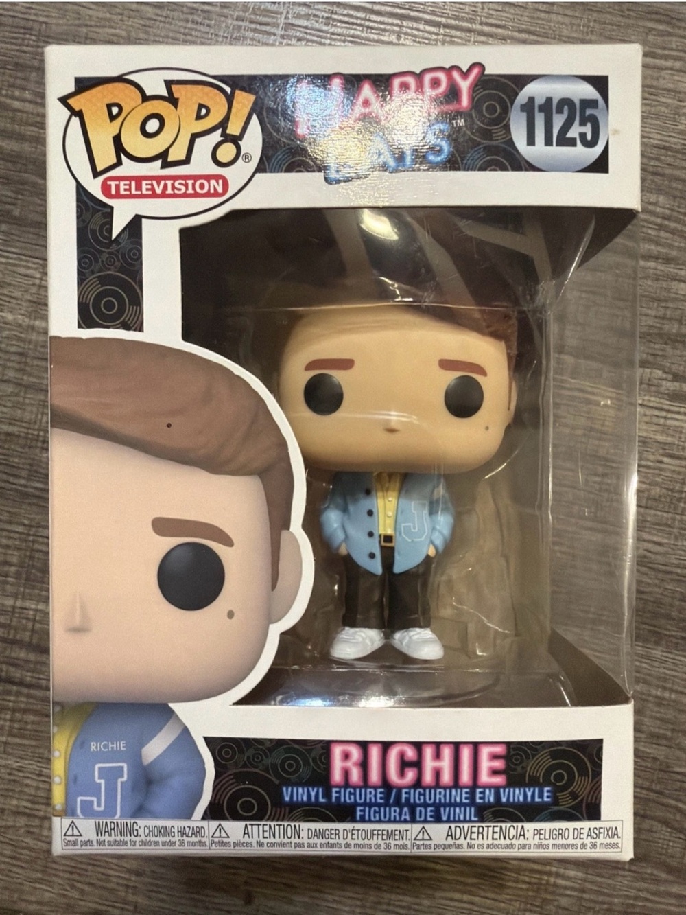 Funko POP! Television Happy Days Richie #1125 w/protector